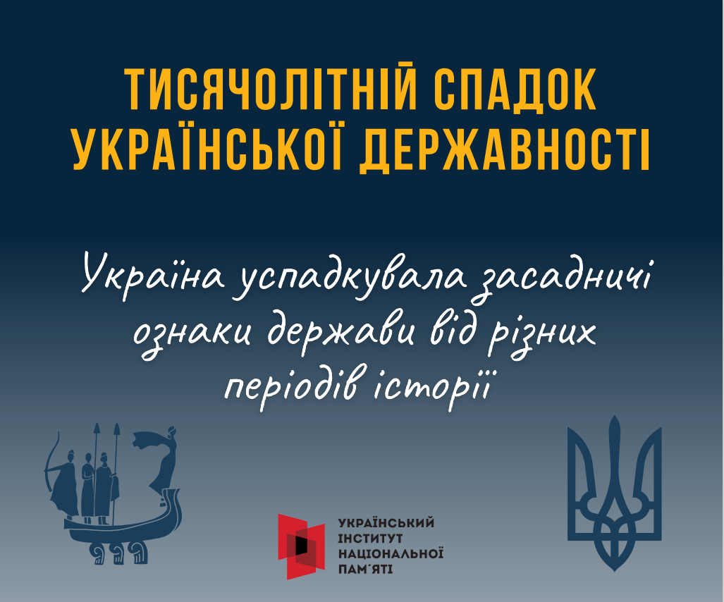 Тисячолітній спадок Української Державності